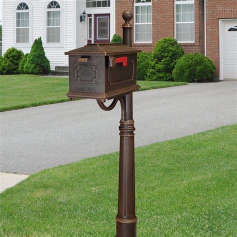 mail box metal|steel mailbox post residential.